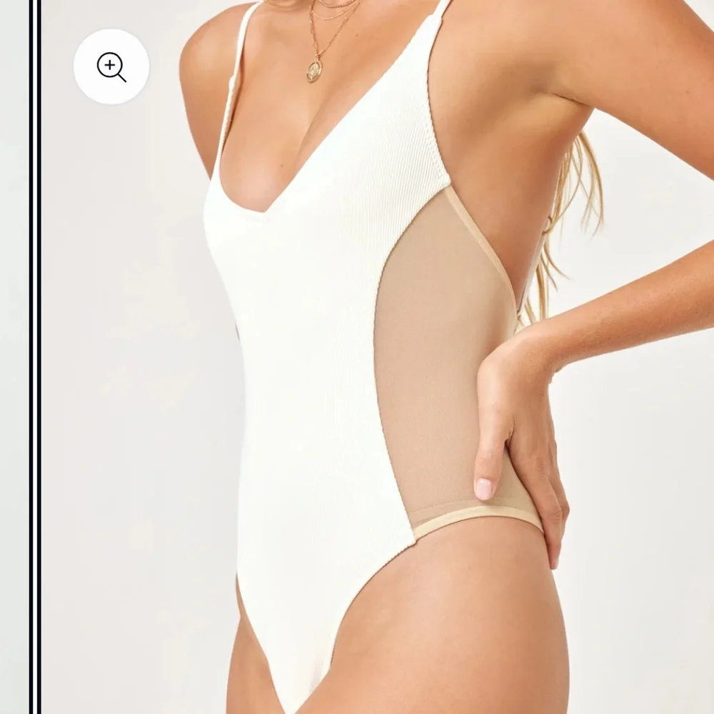 L*SPACE Ribbed Hollywood One-Piece Swimsuit - Picture 6 of 6